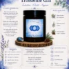 Bougie parfumée Chakras Troisième Œil AJNA - vue 3, L'Atelier Ginko