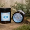 Bougie 7 chakras artisanale en cire végétale pour harmoniser les centres énergétiques