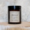 bougie lithothérapie apaisement avant Bougie parfumée Lithothérapie Apaisement - vue 2, L'Atelier Ginko